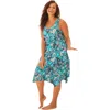 Swim 365 Sharktail Beach Cover Up In Multi