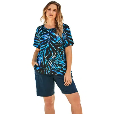 Swim 365 The Swim Tee In Blue