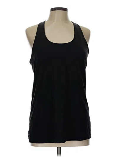 Pre-owned Swim By Cacique Active Tank Top In Black
