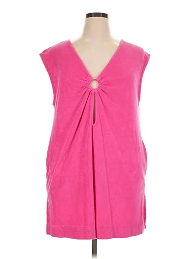Pre-owned Swim By Cacique Casual Dress In Pink
