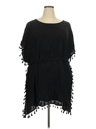 Swim By Cacique Kimono In Black