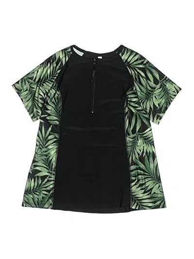 Pre-owned Swim By Cacique Rash Guard In Green