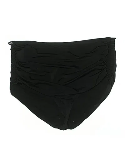 Pre-owned Swim By Cacique Swimsuit Bottoms In Black