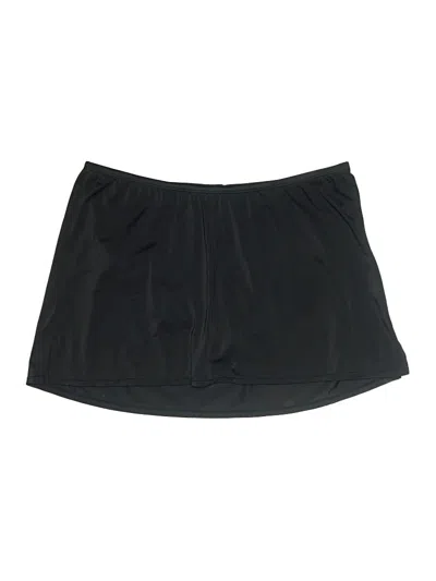 Pre-owned Swim By Cacique Swimsuit Bottoms In Black