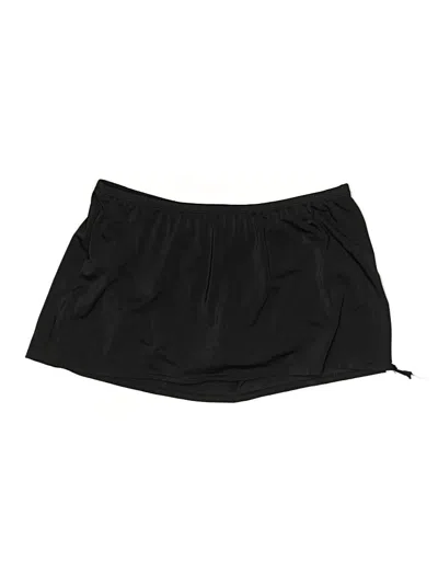Pre-owned Swim By Cacique Swimsuit Bottoms In Black