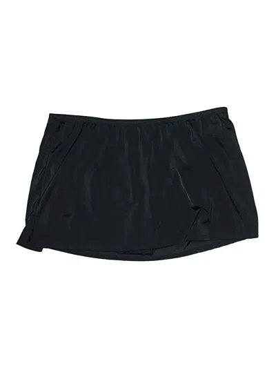 Pre-owned Swim By Cacique Swimsuit Bottoms In Black