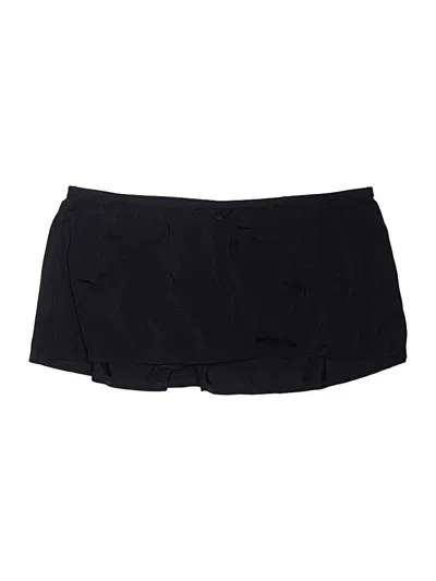 Pre-owned Swim By Cacique Swimsuit Bottoms In Black