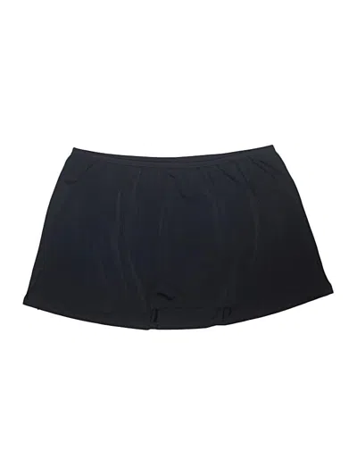 Pre-owned Swim By Cacique Swimsuit Bottoms In Black