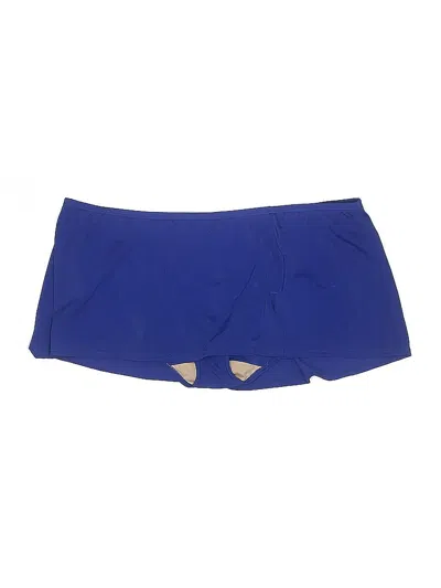 Pre-owned Swim By Cacique Swimsuit Bottoms In Blue