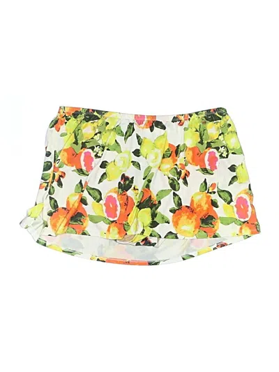 Pre-owned Swim By Cacique Swimsuit Bottoms In Ivory