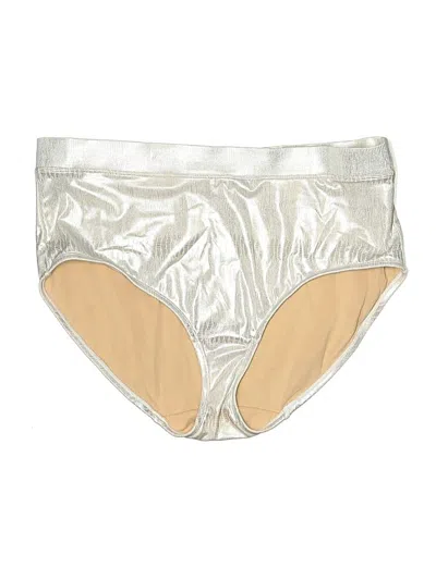 Pre-owned Swim By Cacique Swimsuit Bottoms In Silver