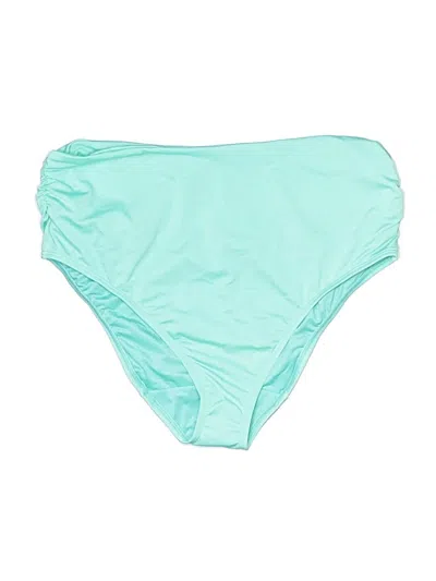 Pre-owned Swim By Cacique Swimsuit Bottoms In Teal