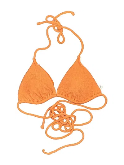 Pre-owned Swim By Cacique Swimsuit Top Orange Swimwear