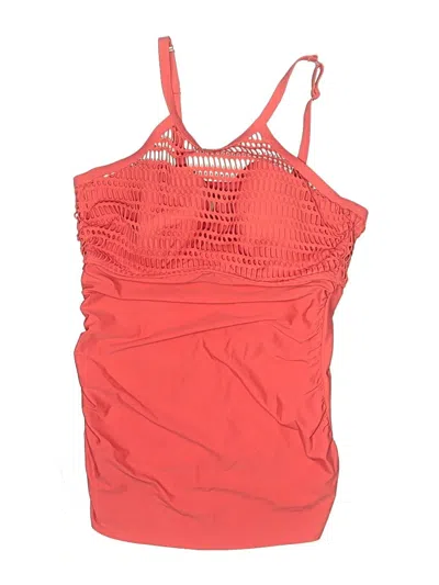 Pre-owned Swim By Cacique Swimsuit Top Orange Swimwear