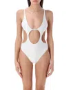 Swim By Di High-rise One-piece Swimsuit With Cut-out Front