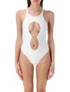 Swim By Di Cut-out Swimsuit In White