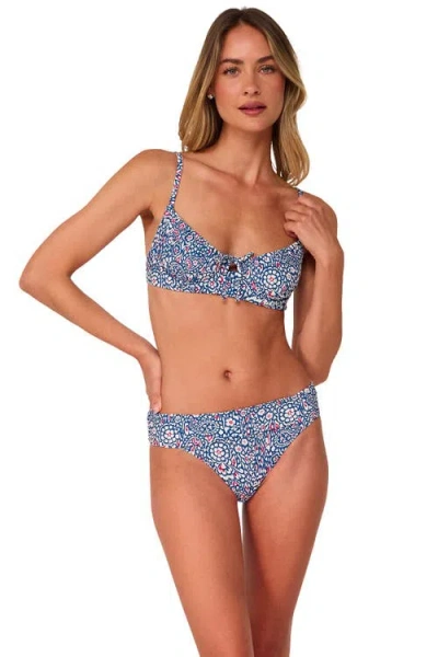 Swim Systems Avila Underwire Bikini Swimsuit Top In Blue