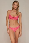 Swim Systems Avila Underwire Bikini Swimsuit Top In Modern Romance
