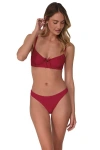 Swim Systems Avila Underwire Bikini Swimsuit Top In Multi