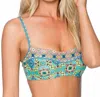 Swim Systems Balboa Bralette In Trinidad In Green