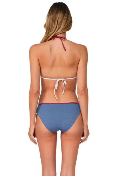 Swim Systems Berkeley Hipster Bikini Swim Bottoms In Blue