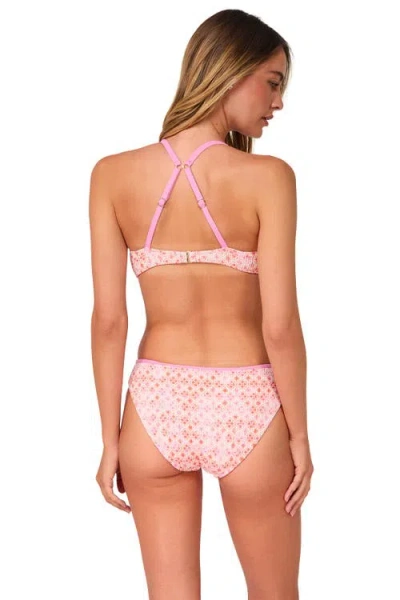 Swim Systems Berkeley Hipster Bikini Swim Bottoms In Pink