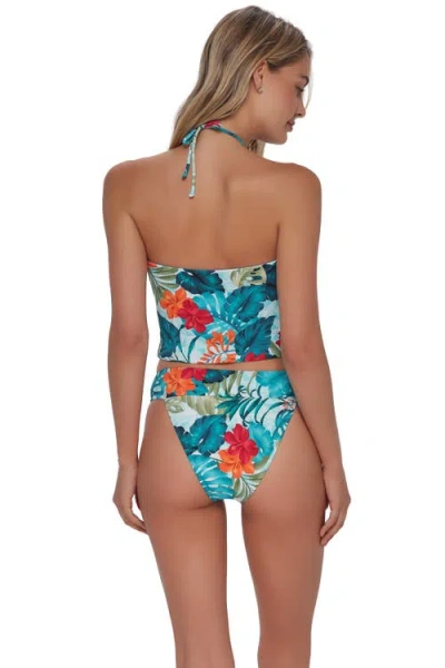 Swim Systems Byron High Waist Bikini Swim Bottoms In Multi