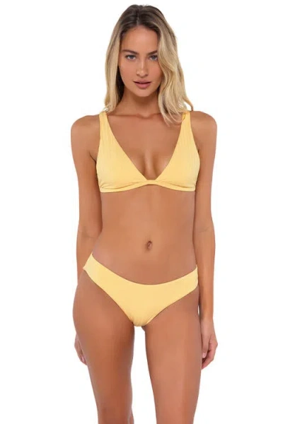 Swim Systems Charlotte Top In Honey Bay Rib
