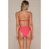 Swim Systems Delfina V Front Bikini Swim Bottoms In Watermelon