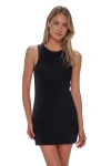 Swim Systems Giovanna Cover-up Dress In Black