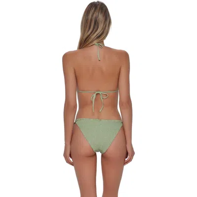 Swim Systems Kali Tie Side Bikini Swim Bottoms In Green