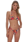 Swim Systems Kali Triangle Bikini Swimsuit Top In Multi