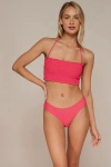 Swim Systems Kali Tube Bikini Swimsuit Top In Watermelon
