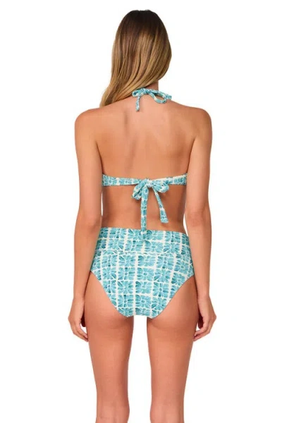 Swim Systems Laura Fold Over Bikini Swim Bottoms In Blue