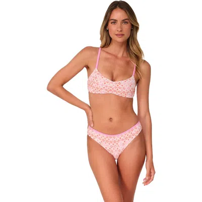 Swim Systems Sylvia Bralette Bikini Swimsuit Top In Pink