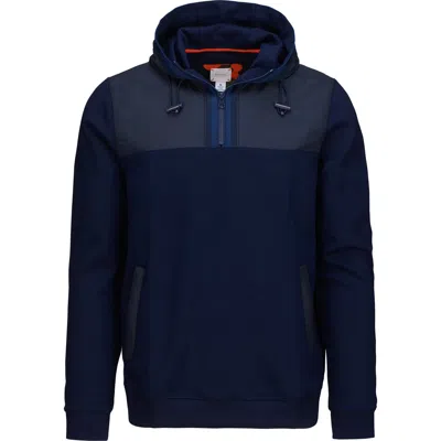 Swims Davos Quarter Zip Hoodie In Navy