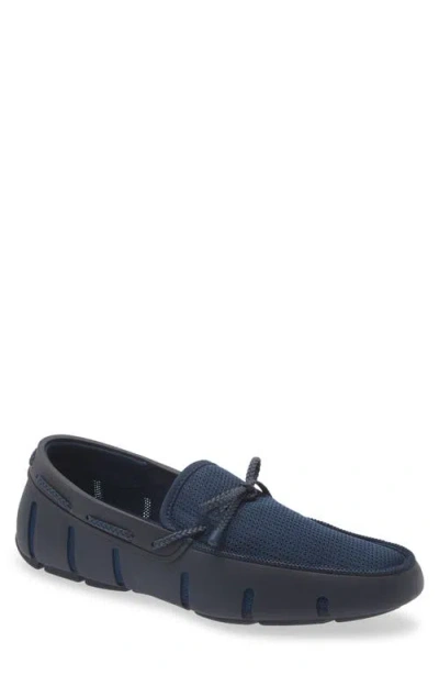 Swims Lace Loafer In Blue