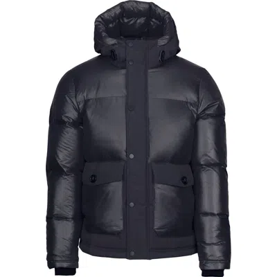 Swims Lykke Down Hoodie Jacket In Black