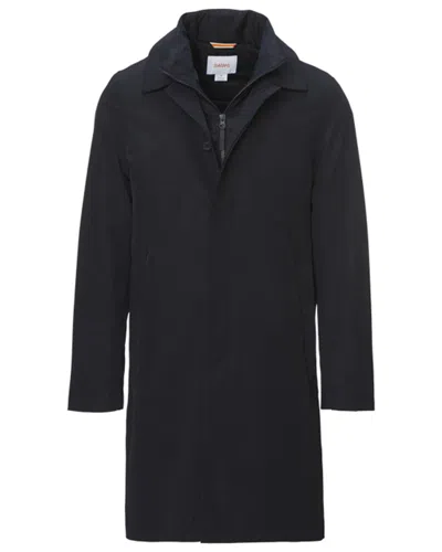 Swims Mayfair Wool-blend Coat In Black