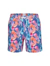 Swims Men's Bari Jellyfish-printed Swim Shorts In Tidal Blue