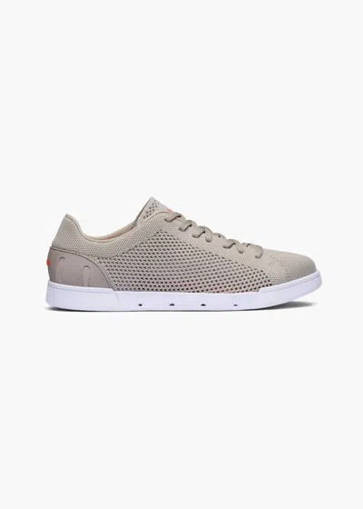 Swims Men's Breeze Tennis Knit Shoe In Sand Dune In Multi