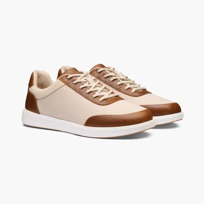 Swims Men's City Breeze Low-top Sneaker In Mist/cognac In Black