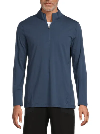 Swims Men's Etna Cotton-cashmere Pullover In Lake Blue