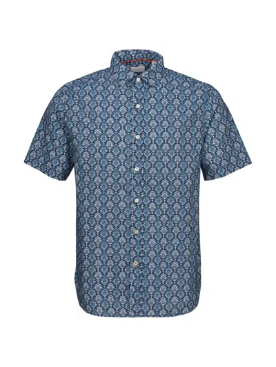 Swims Men's Porto Short-sleeve Shirt In Navy