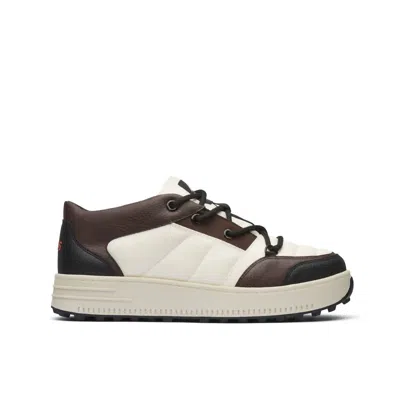 Swims Men's Snow Runner Low Sneakers In Brown/off White/black In Multi