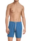 Swims Men's Solid Drawstring Swim Shorts In Blue