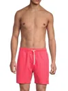 Swims Men's Solid Drawstring Swim Shorts In Pink