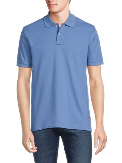 Swims Men's Sunmore Pima Cotton Polo In Arctic Blue