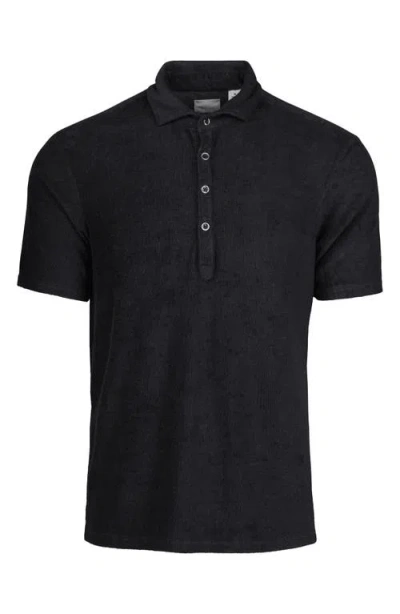 Swims Myrtos Velour Cover-up Polo In Animal Print