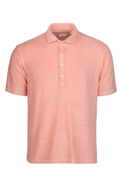 Swims Myrtos Velour Cover-up Polo In Animal Print